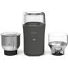 image:imageMarthaStewart ElectricCoffee amp Spice GrinderDual 25oz RemovableBowls StorageLidsStainless Steel BladesOne Touch Pulse Control2in1CompactBeans amp Spices Herbsamp Nuts Linen CreamCaviar Gray
